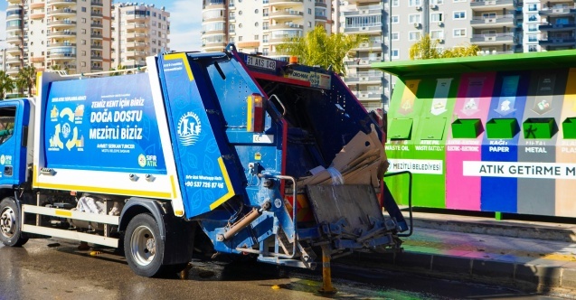Mezitli'de sıfır atık çalışmaları devam ediyor