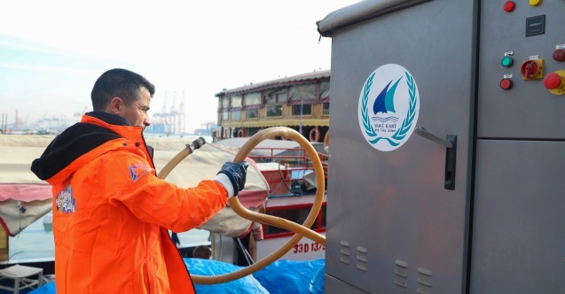 Mersin Büyükşehir "Mavi Kart Sistemi" ile denizi koruyor